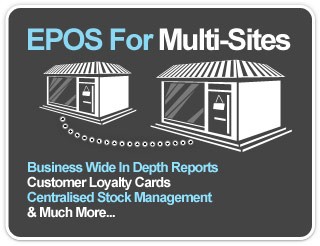 EPOS For Multi-Sites: Business Wide Indepth Reports, Customer Loyalty Cards, Centralised Stock Management & Much More...